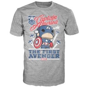 Funko Pop Captain America The First Avenger Tee
